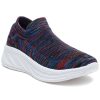 Women Urban Sport Sneakers | Wren Sneaker Black/Blue 2-Tone Knit
