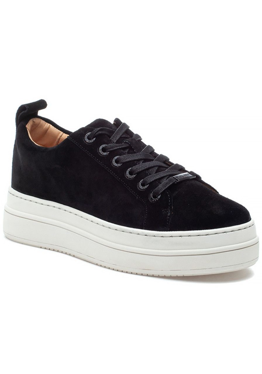 Women J/Slides Sneakers | Noca Sneaker Black Suede