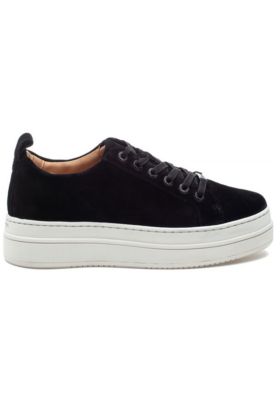 Women J/Slides Sneakers | Noca Sneaker Black Suede