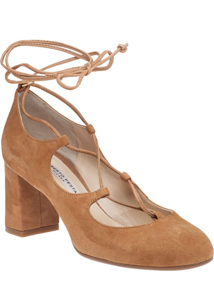 Women Roberto Festa Pumps | 6063 Pump Tan Suede