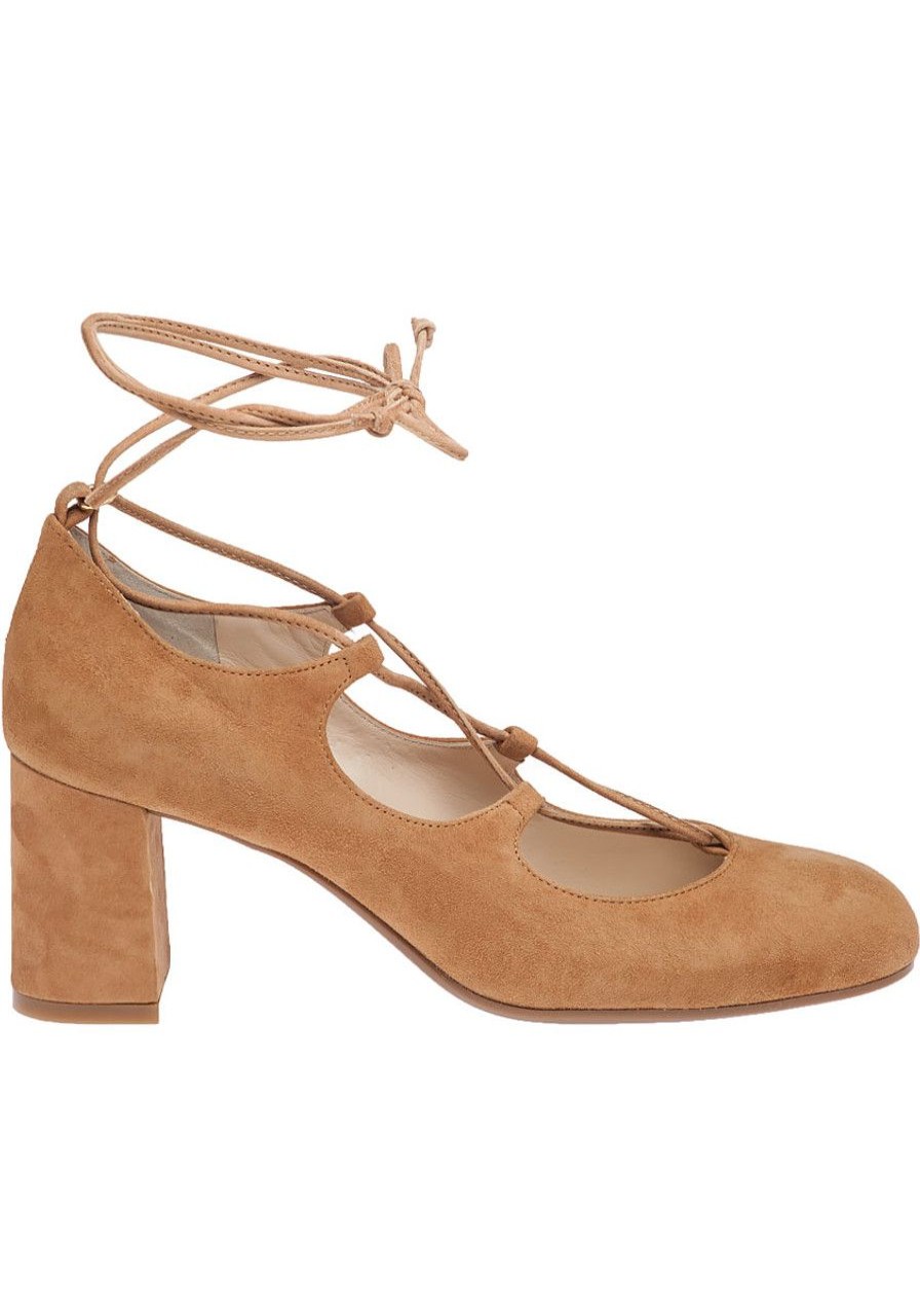 Women Roberto Festa Pumps | 6063 Pump Tan Suede