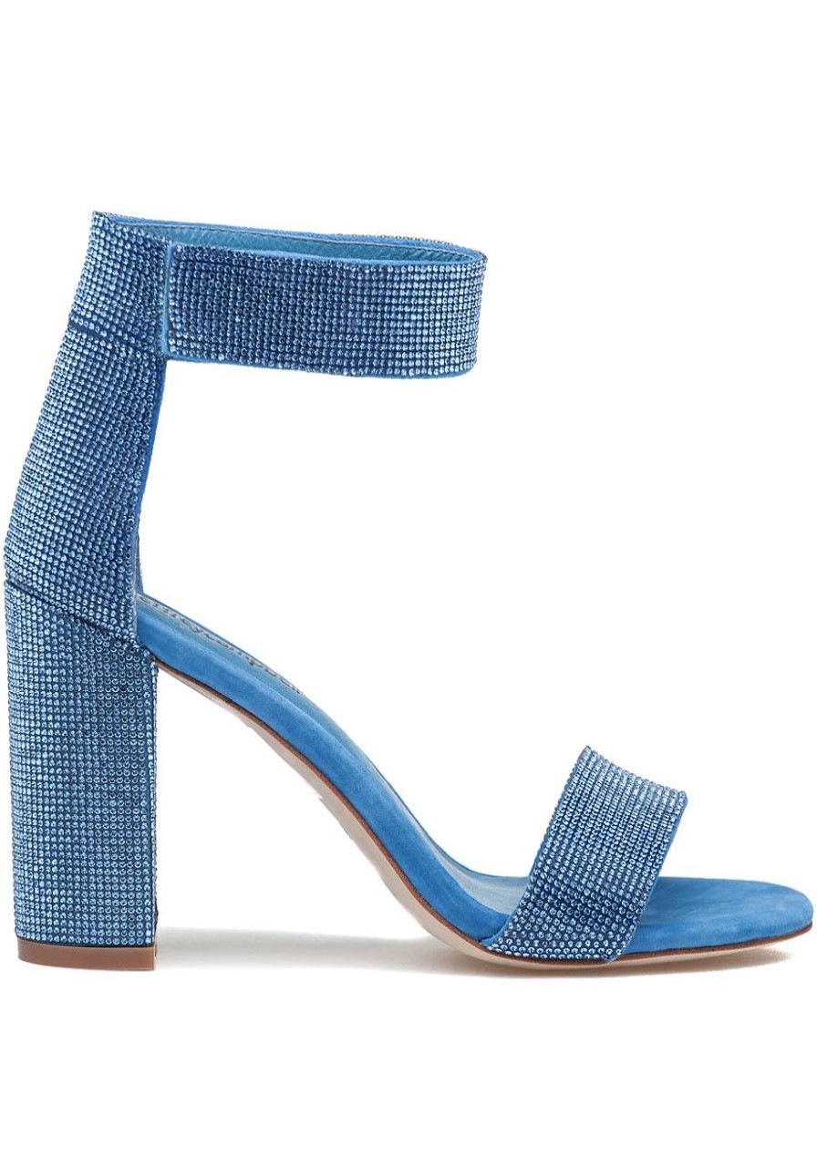 Women Jeffrey Campbell Sandals | Lindsay-Js Sandal Blue Combo