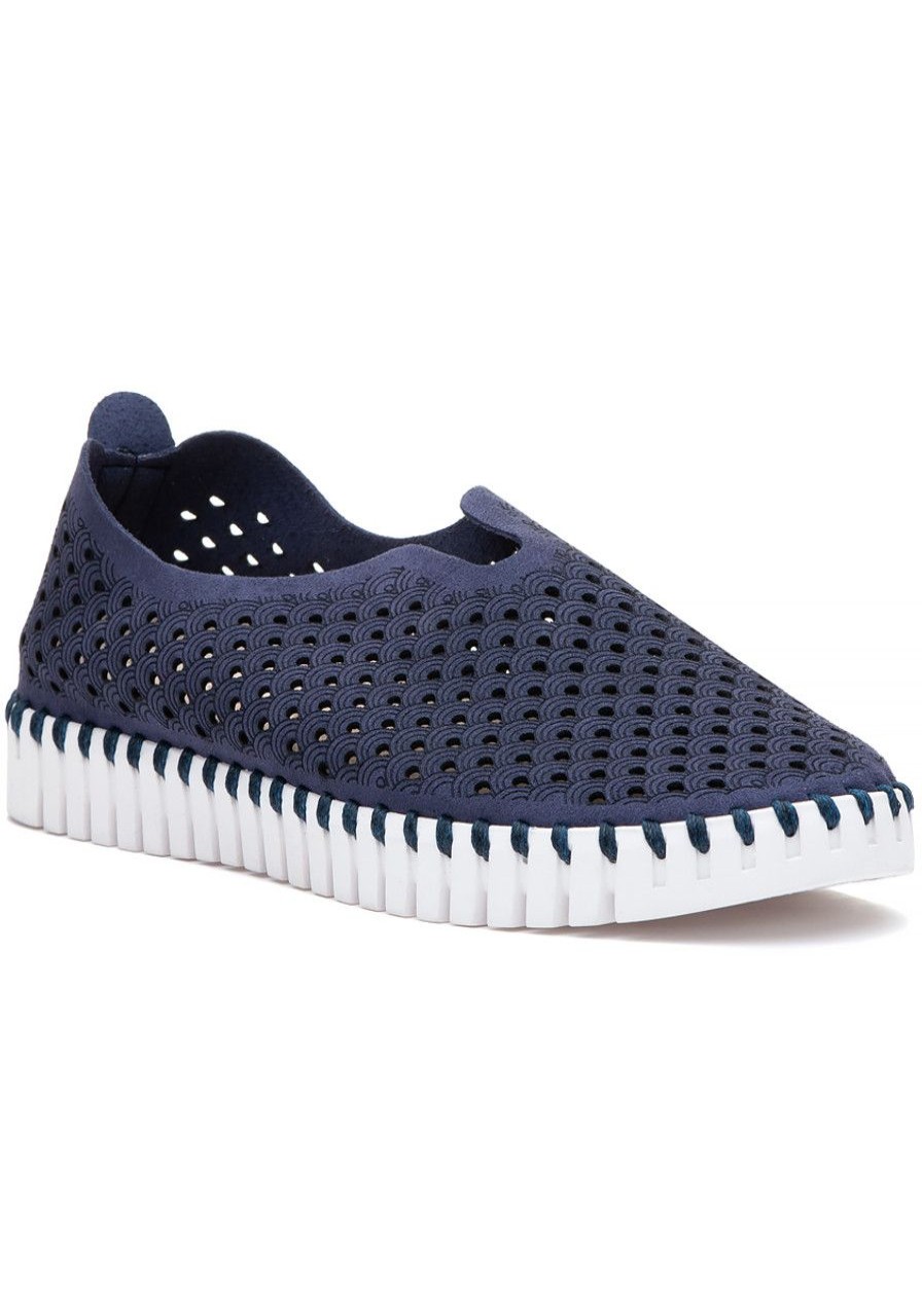 Women Ilse Jacobsen Sneakers | Tulip Sneaker Navy