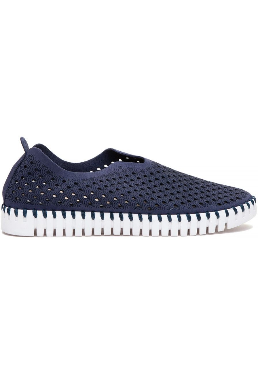 Women Ilse Jacobsen Sneakers | Tulip Sneaker Navy