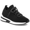 Women Urban Sport Sneakers | Gabby Sneaker Black Knit