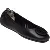 Women Jildor Shoes Flats | Minni Travel Ballet Flat Black Leather
