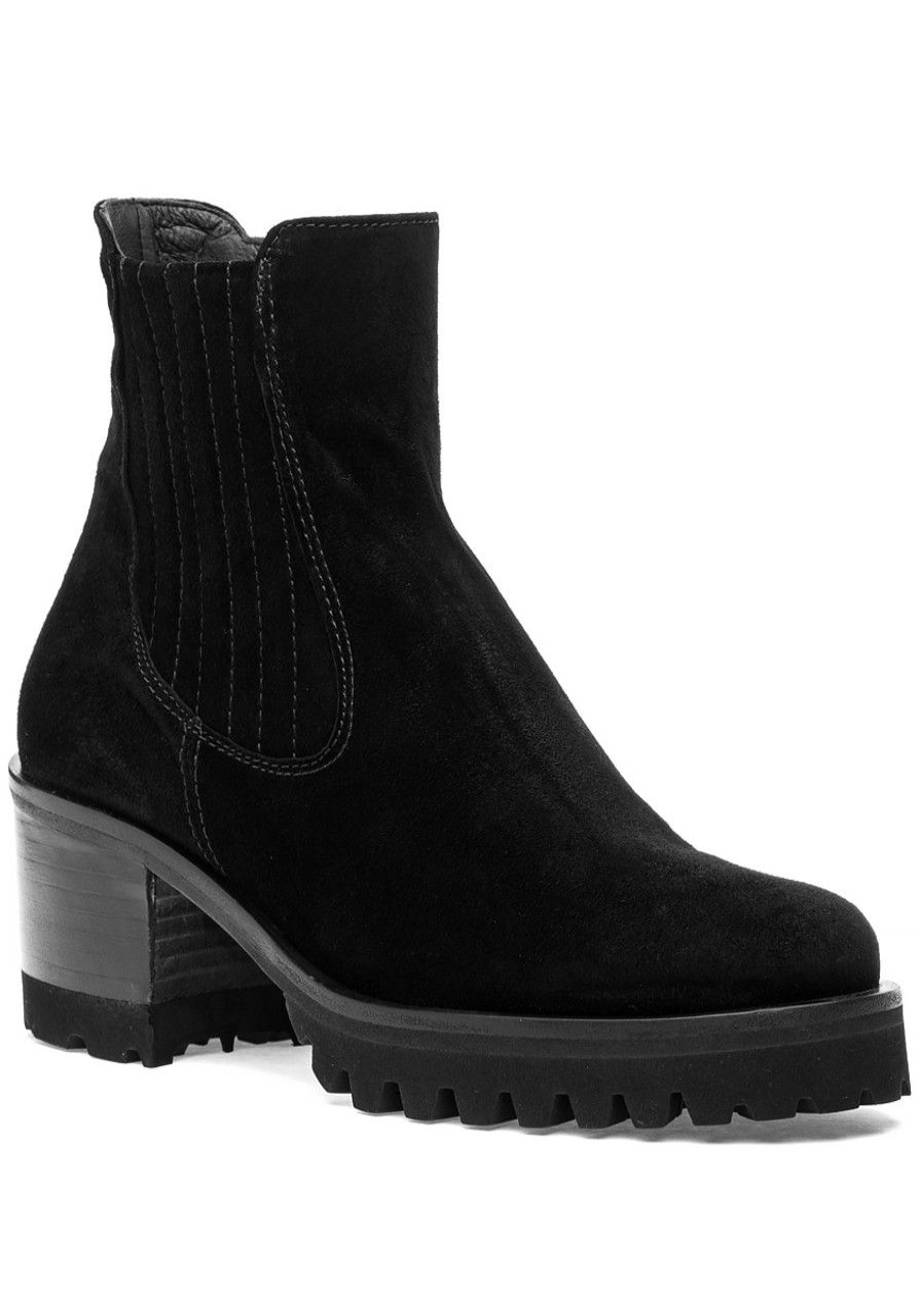 Women 275 Central Boots | Zion Boot Black Suede
