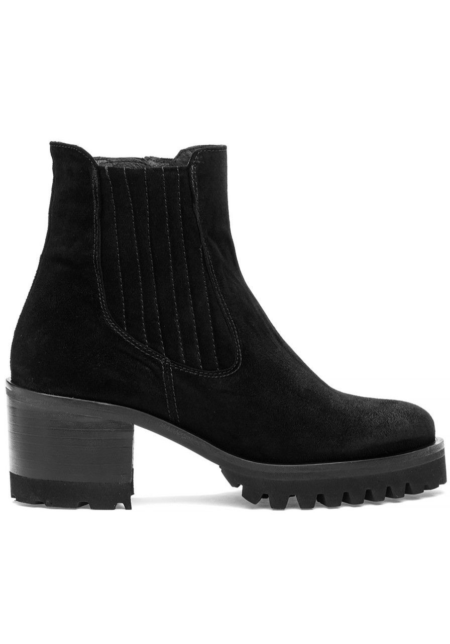 Women 275 Central Boots | Zion Boot Black Suede