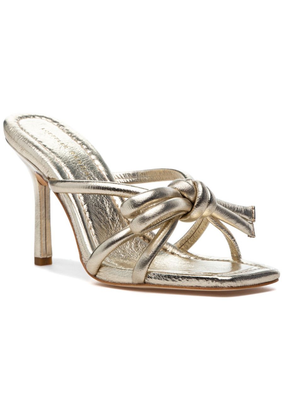 Women Loeffler Randall Sandals | Margi Sandal Champagne Leather