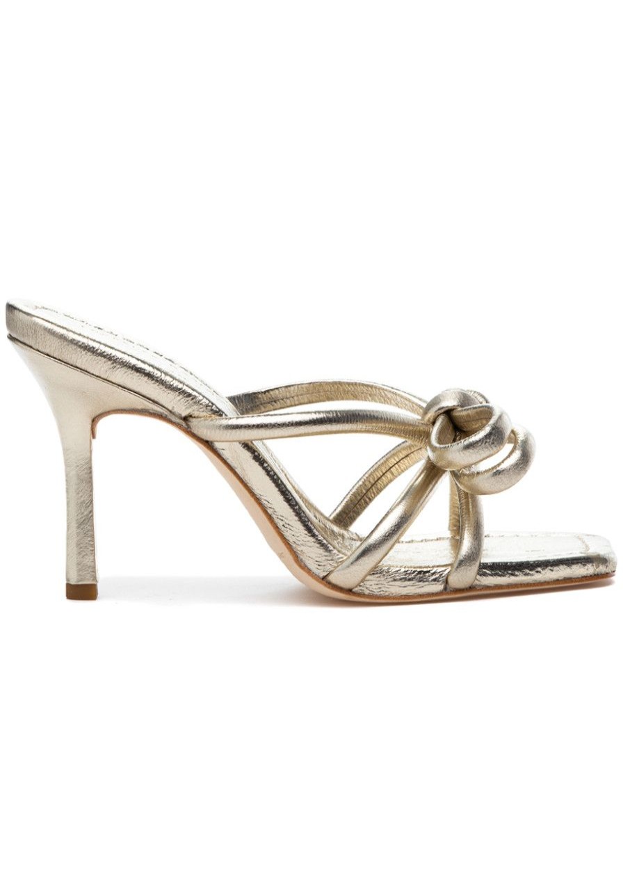 Women Loeffler Randall Sandals | Margi Sandal Champagne Leather