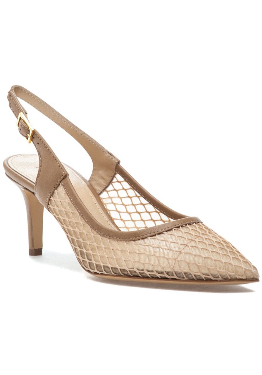 Women 275 Central Pumps | Fiona Pump Camel