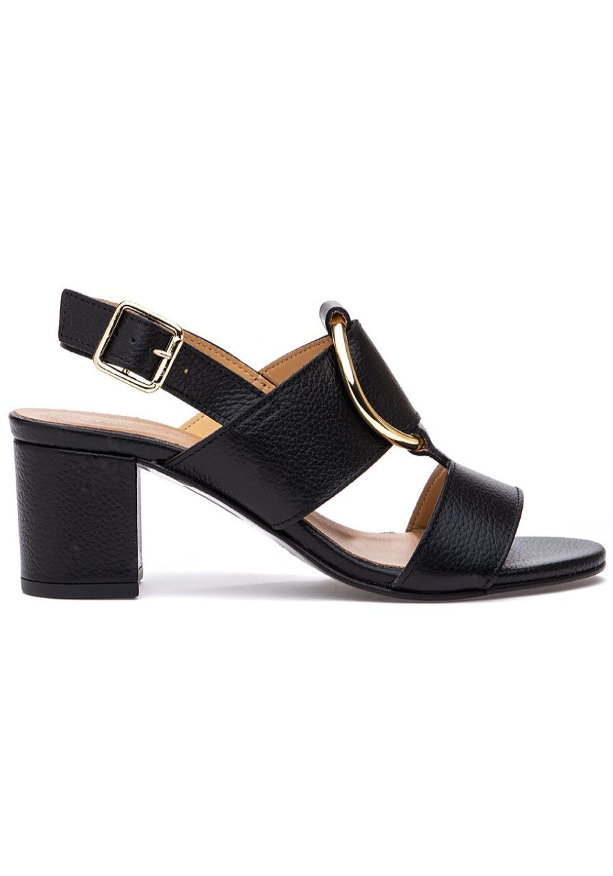 Women 275 Central Sandals | Larry Sandal Black