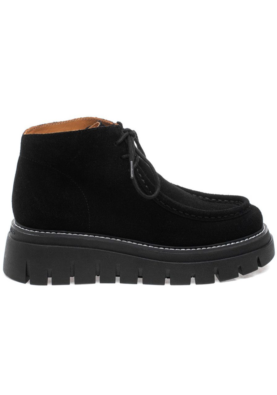Women J/Slides Boots | Treasure Boot Black Suede