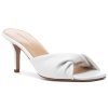 Women Veronica Beard Sandals | Melli Sandal Snow White Leather