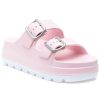 Women Beach Slides Sandals | Simply B Sandal Light Pink Eva