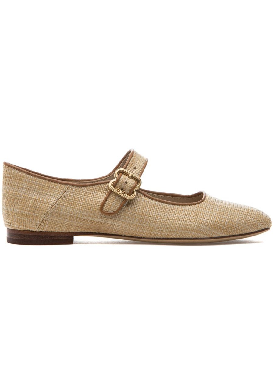 Women Sam Edelman Flats | Michaela Mary Jane Flat Beechwood