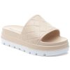 Women Beach Slides Sandals | Stud Sandal Beige Eva
