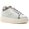 Women Voile Blanche Sneakers | Adele Fur Sneaker Conchiglia-Peltro