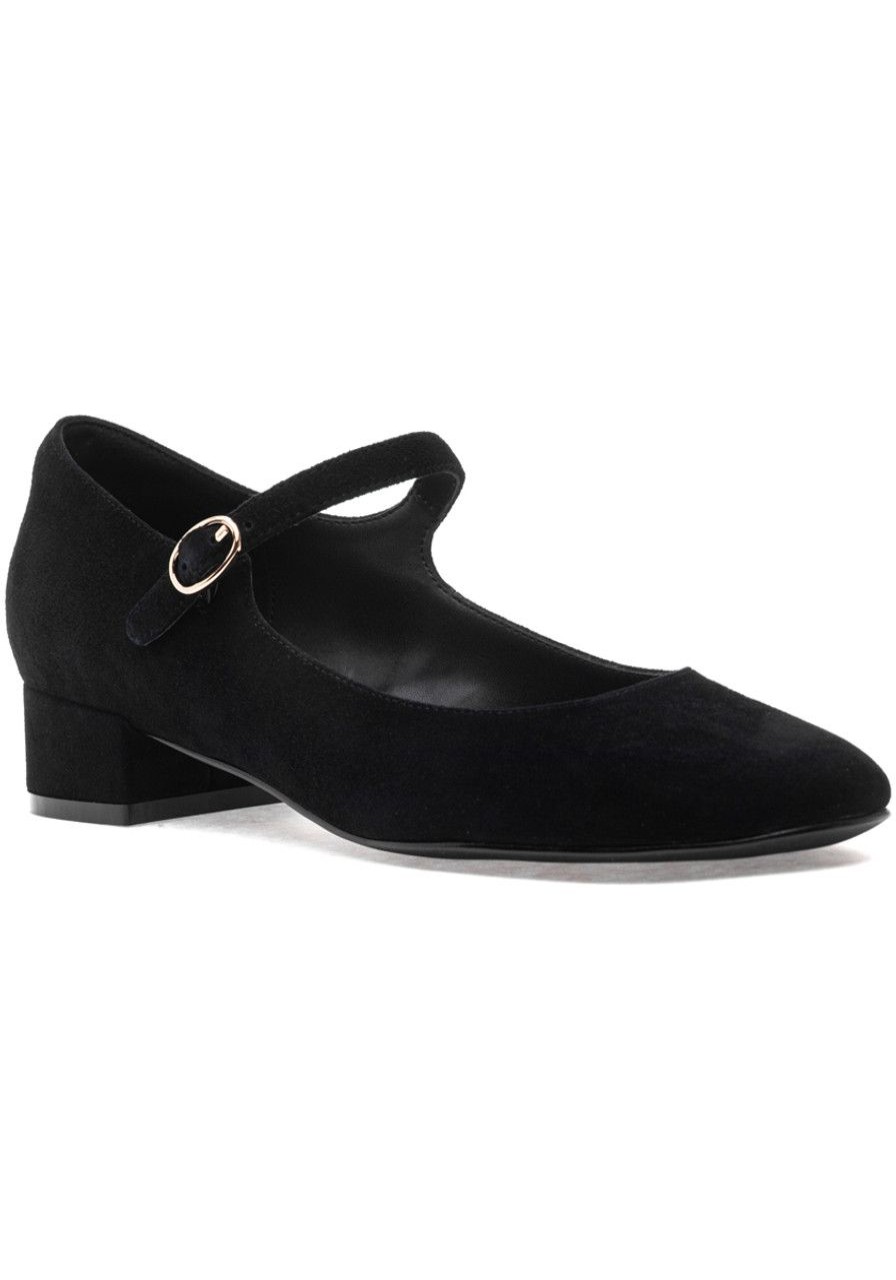 Women Jeffrey Campbell Pumps | Top-Tier Pump Black Suede