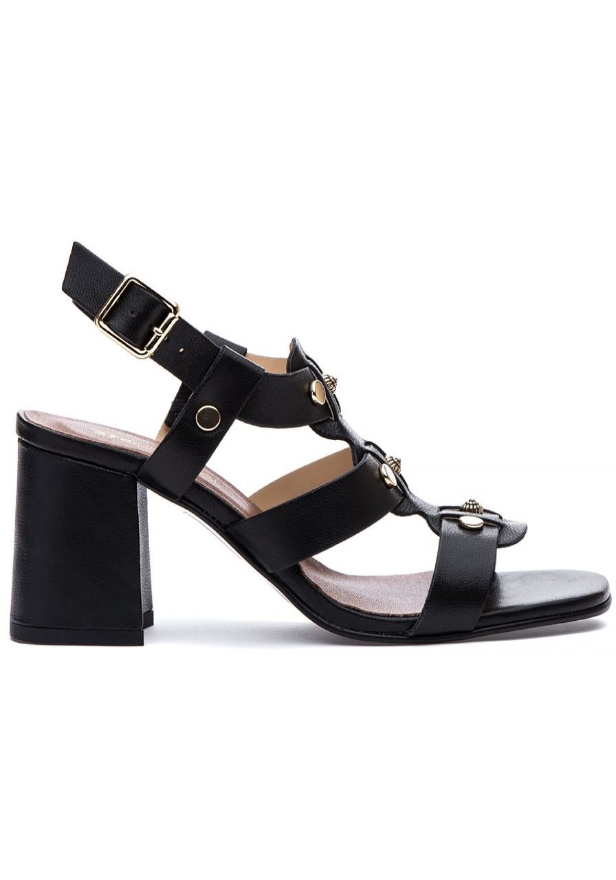 Women 275 Central Sandals | Lucy Sandal Black Leather