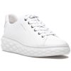 Women Jimmy Choo Sneakers | Diamond Light Maxi/F Sneaker White Leather