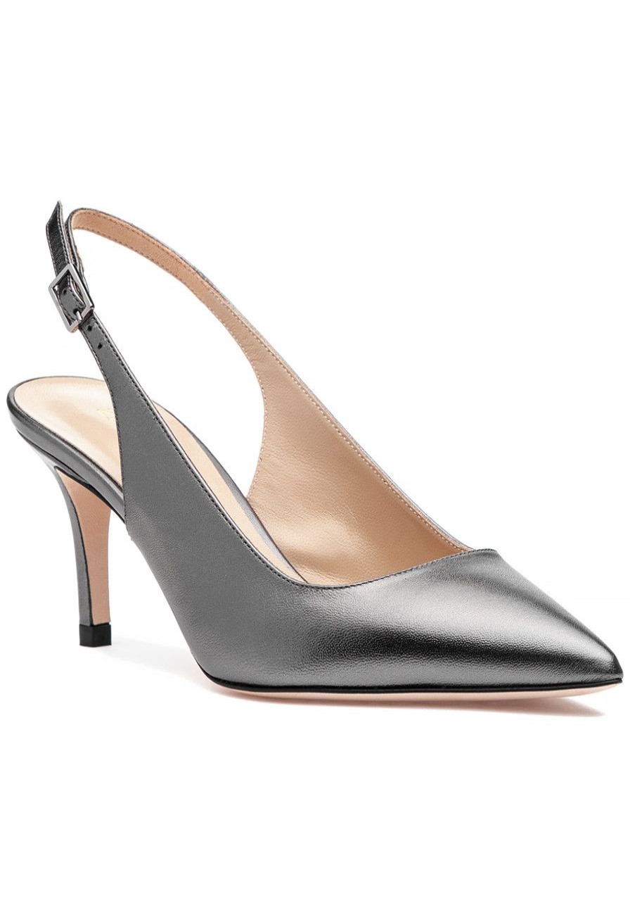 Women 275 Central Pumps | Mary Pump Metal Anthracite