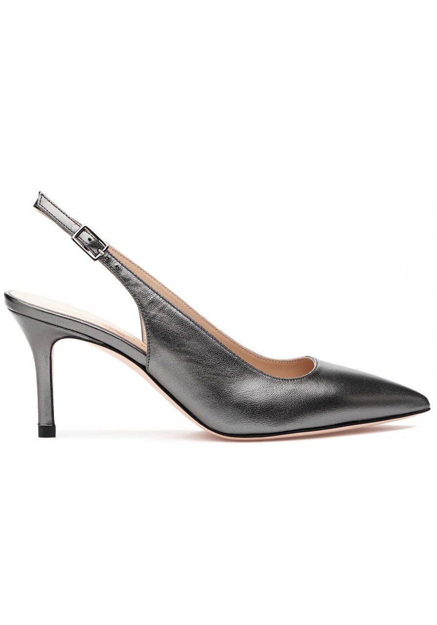 Women 275 Central Pumps | Mary Pump Metal Anthracite