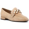 Women Jildor Flats | Lars Loafer Camel Suede