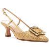 Women 275 Central Pumps | Forest Pump Raffia