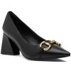 Women Jeffrey Campbell Pumps | Happy Hour Pump Black Leather