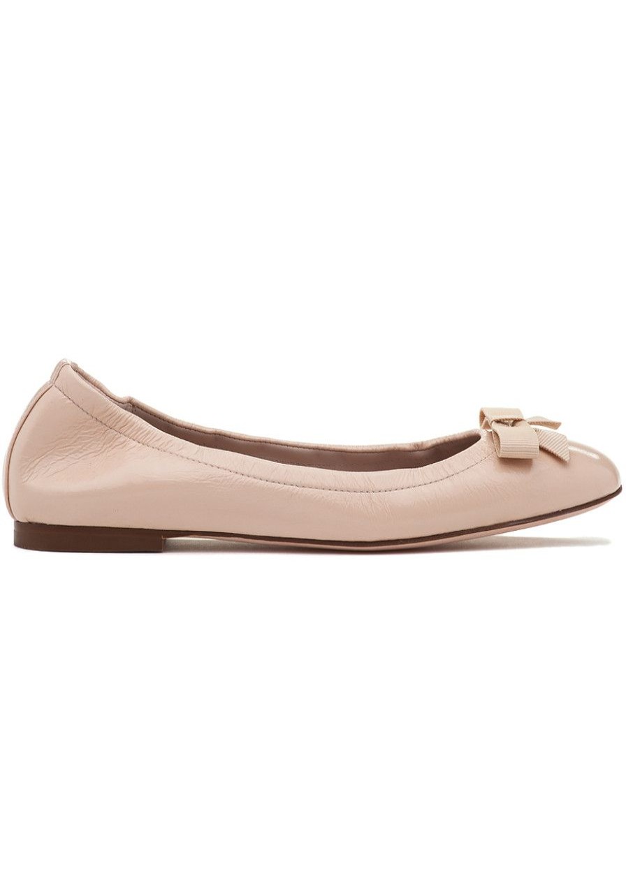 Women Stuart Weitzman Flats | Raven Flat Blush Leather