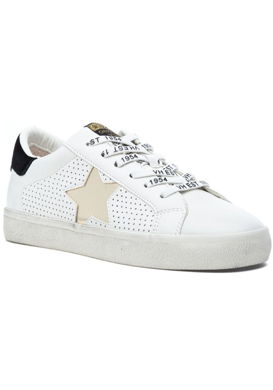 Women Vintage Havana Sneakers | Gadol 11 Sneaker White/Gold Multi