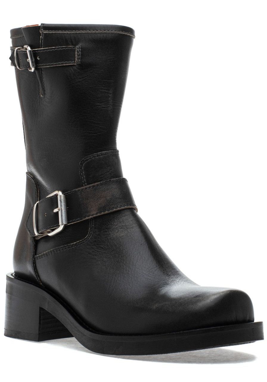 Women 275 Central Boots | Leona Boot Black Leather