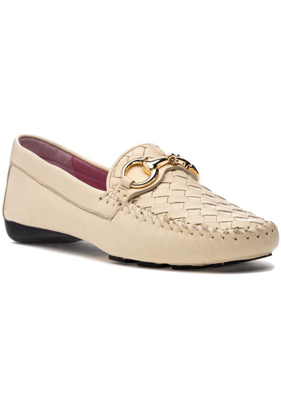 Women Robert Zur Loafers & Oxfords | Perlata Loafer Bone Leather