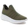 Women Urban Sport Sneakers | Hanah Sneaker Khaki Knit