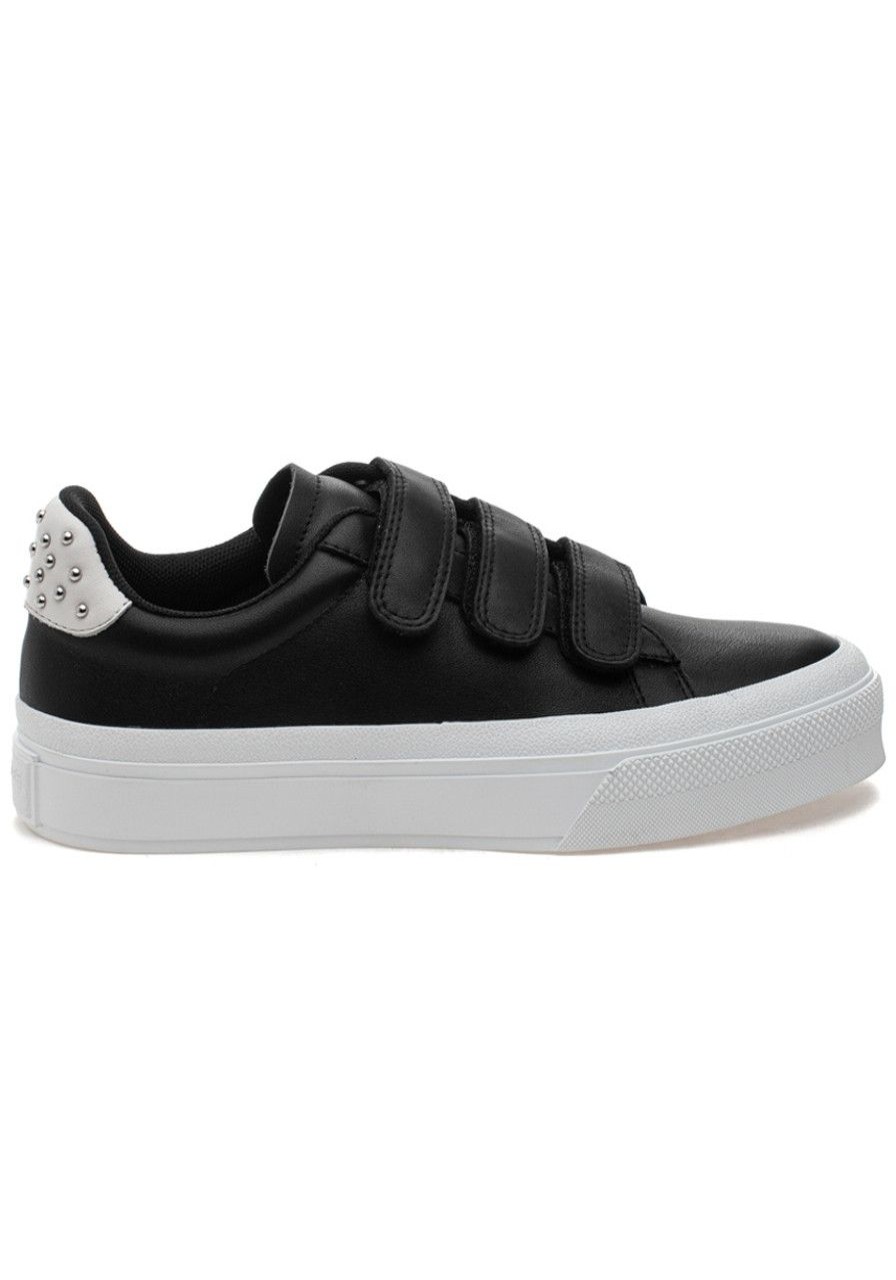 Women J/Slides Sneakers | Gennie Sneaker Black Leather