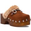 Women 275 Central Mules & Clogs | Prince Clog Brown Suede