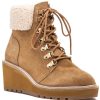 Women Cecelia New York Boots | Geraldine Boot Warn Sand Suede