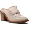 Women Silent D Mules & Clogs | Nettie Mule Oatmilk Leather