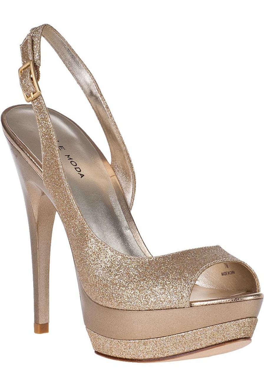 Women Pelle Moda Sandals | Gleam Evening Sandal Gold Glitter