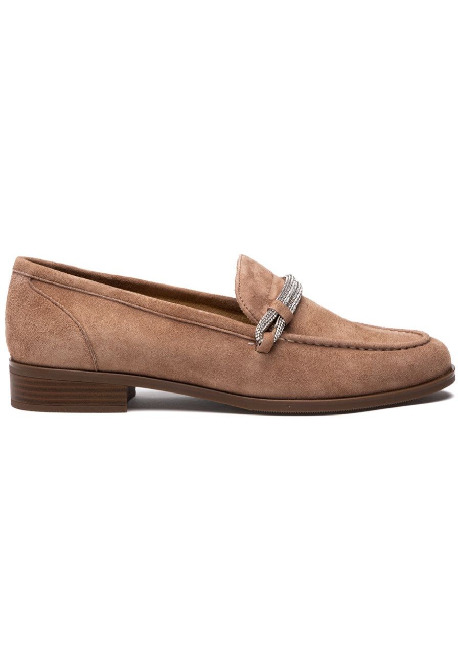 Women Jildor Loafers & Oxfords | Karida Loafer Military Suede