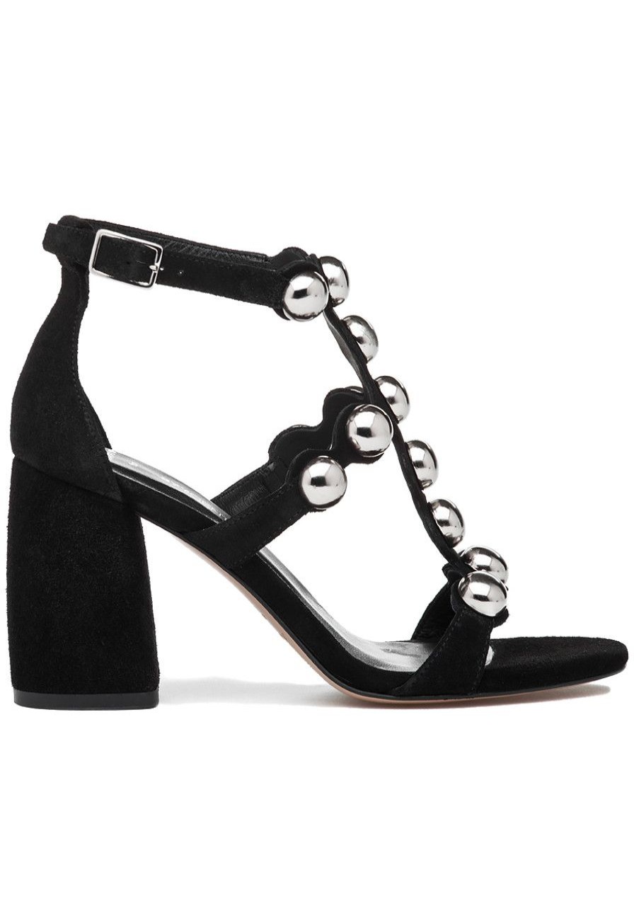 Women 275 Central Sandals | Q12 Sandal Black Suede
