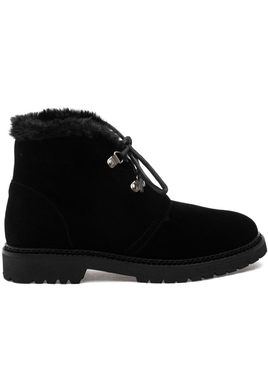 Women Aquatalia Boots | Madelina Boot Black Suede