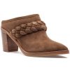 Women Dolce Vita Mules & Clogs | Serla Mule Dark Brown Suede