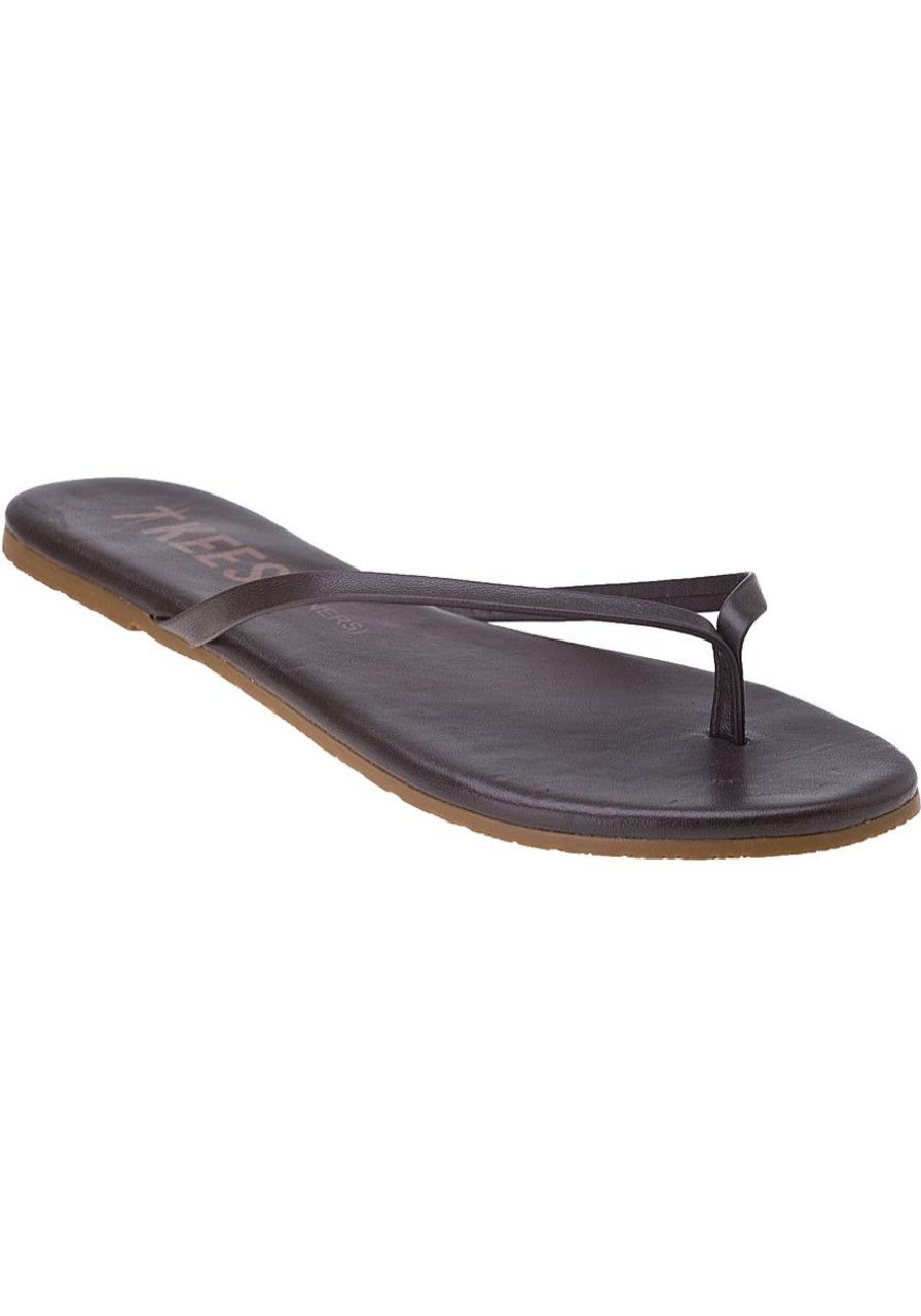 Women Tkees Sandals | Liner Flip Flops Coco Leather