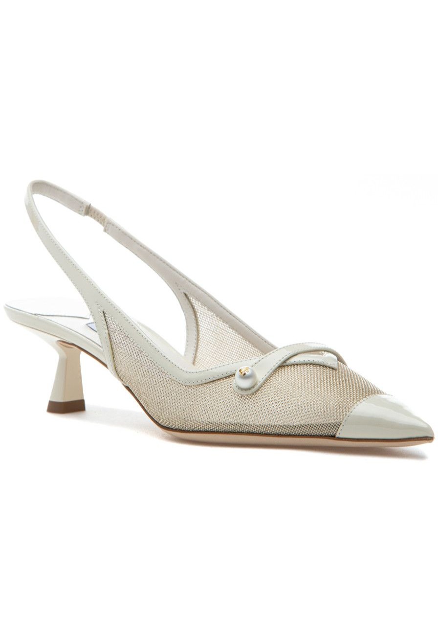 Women Jimmy Choo Pumps | Amita 45 Pump Latte/Champagne