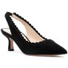 Women Pelle Moda Pumps | Kelsa Pump Black Suede