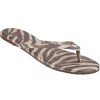 Women Tkees Sandals | Face Paints Flip Flop Wild Blonde Leather