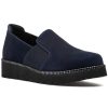 Women Jildor Loafers & Oxfords | Zev Loafer Navy Suede