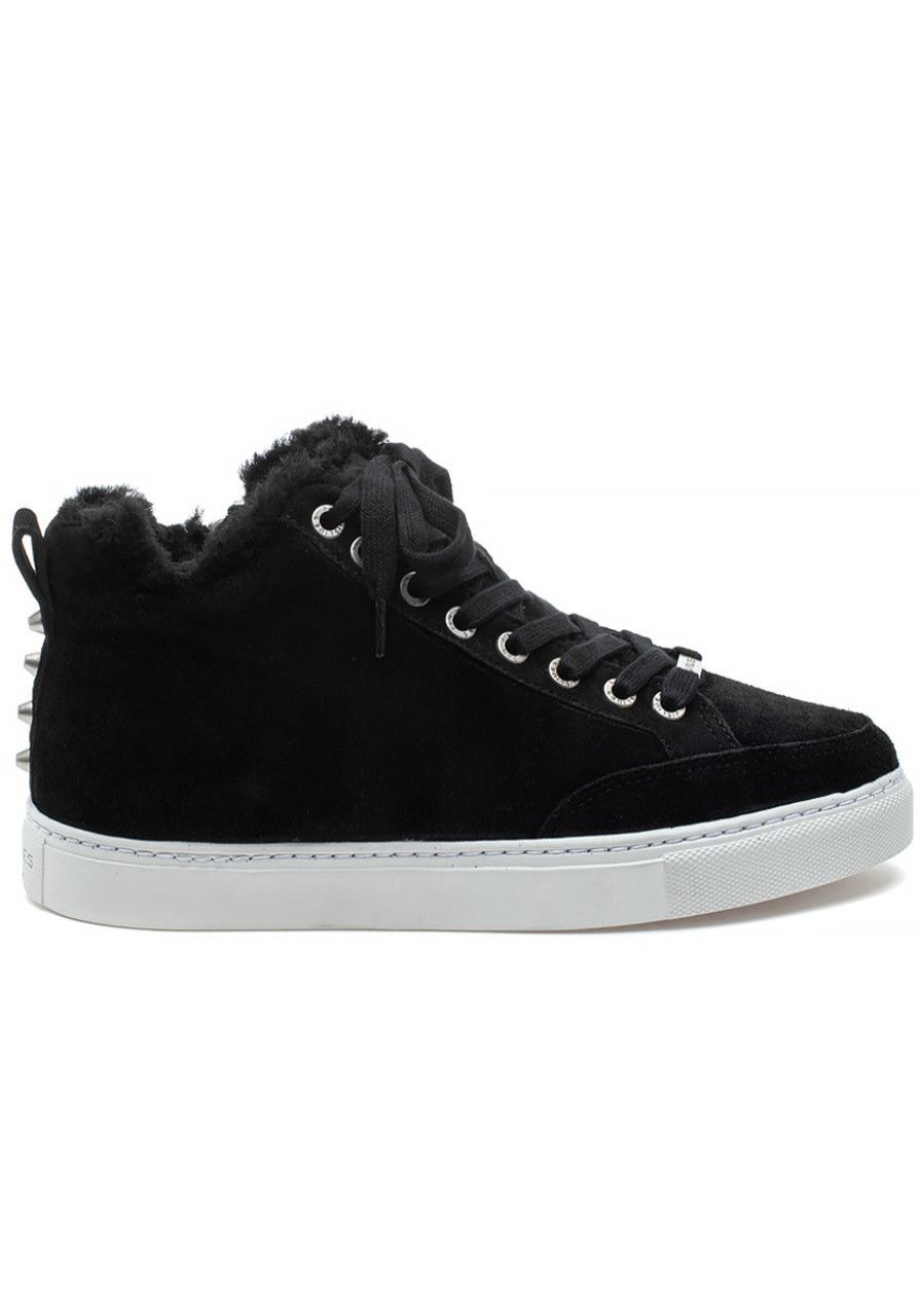 Women J/Slides Sneakers | Lottie Sneaker Black Suede